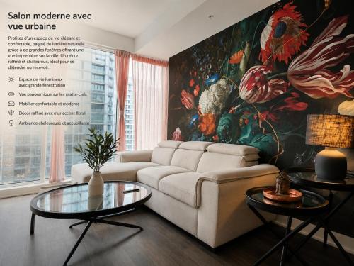 Milton Park Apartment | Élégant condo avec vue panoramique au cœur de Montréal