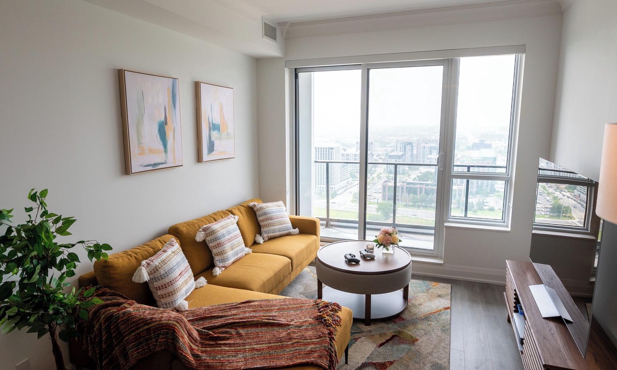 Unionville Apartment | 万锦市中心豪华景观公寓3房2.5卫2parking
