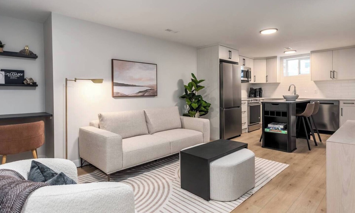 Southeast Calgary House | Alpine Elegance | Modern 2BR Suite
