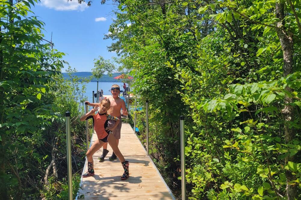 Messines Cottage | Amazing Resort like vacationing! Waterfront, pool, hot tub, and tonze of relaxin
