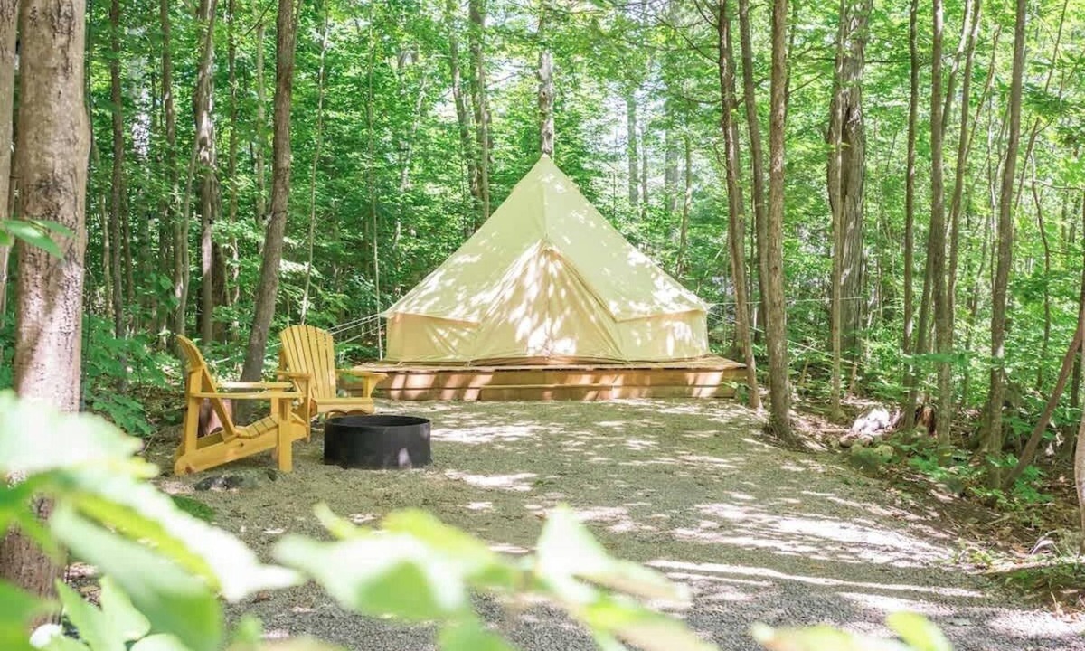 Miller Lake House | Beatnik Glamping Nordic Spa Access Near Grotto