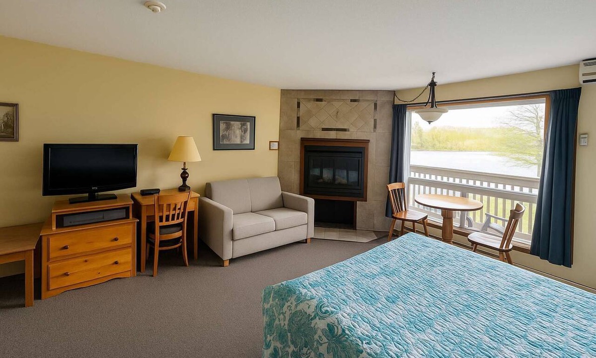 Seguin Cabin | Beautiful Lakefront Inn Suites