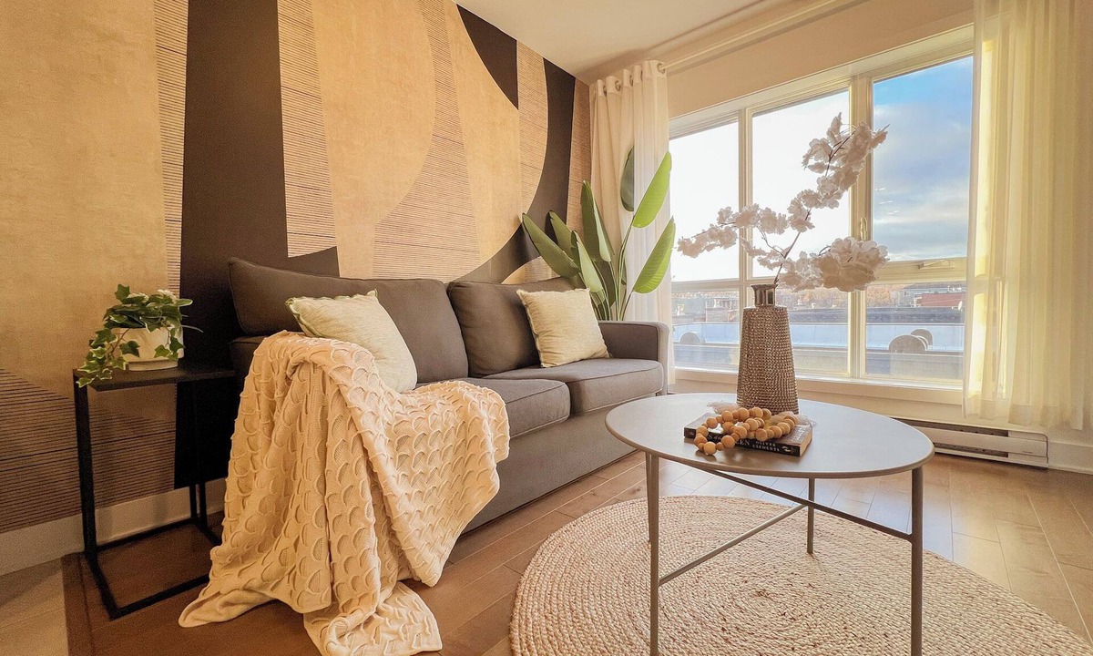 Cote-Des-Neiges—Notre-Dame-De-Grace Condo | Bright Perfect View 2BR*brand-new*gym*parking