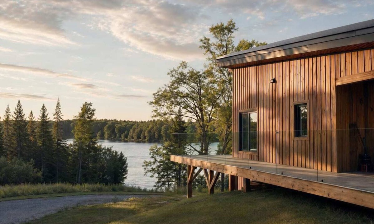 Gore Ski Chalet | Chalet 2025 sur lac Barron navigable Spa, quai, 4 rooms -14 pers - Laurentians