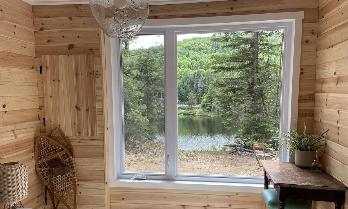 Notre-Dame-de-la-Merci Ski Chalet | Chalet Chaleureux au Bord du lac et ski à 5 min Saint-donat