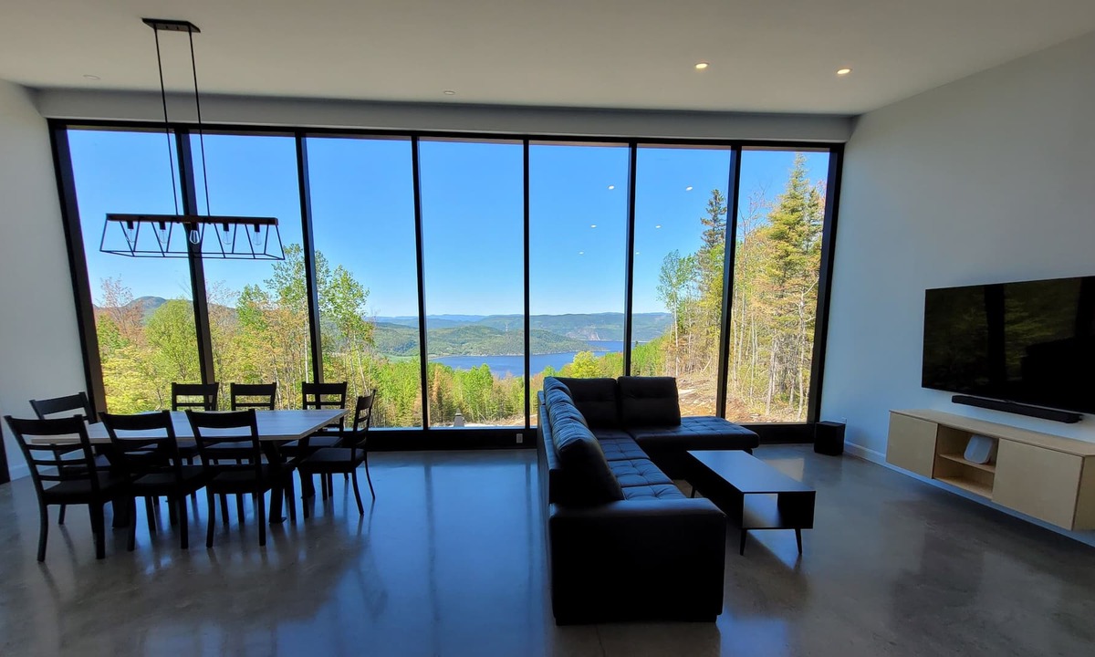 L'Anse-Saint-Jean House | Chalet du Domaine St Fiacre , Vue Fjord du Saguenay , Spas