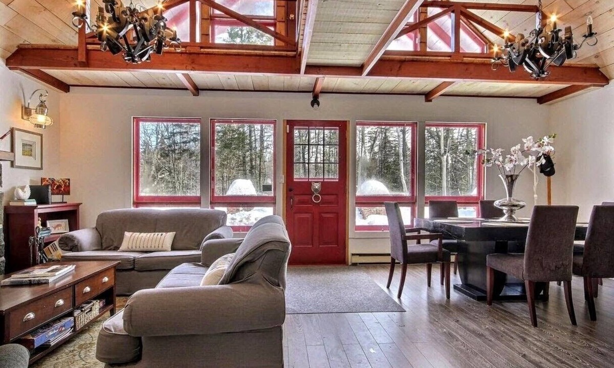 Wentworth Ski Chalet | Chalet Suisse Bixley | Cocoon 1h Montréal | Getaway or telecommuting in the woods