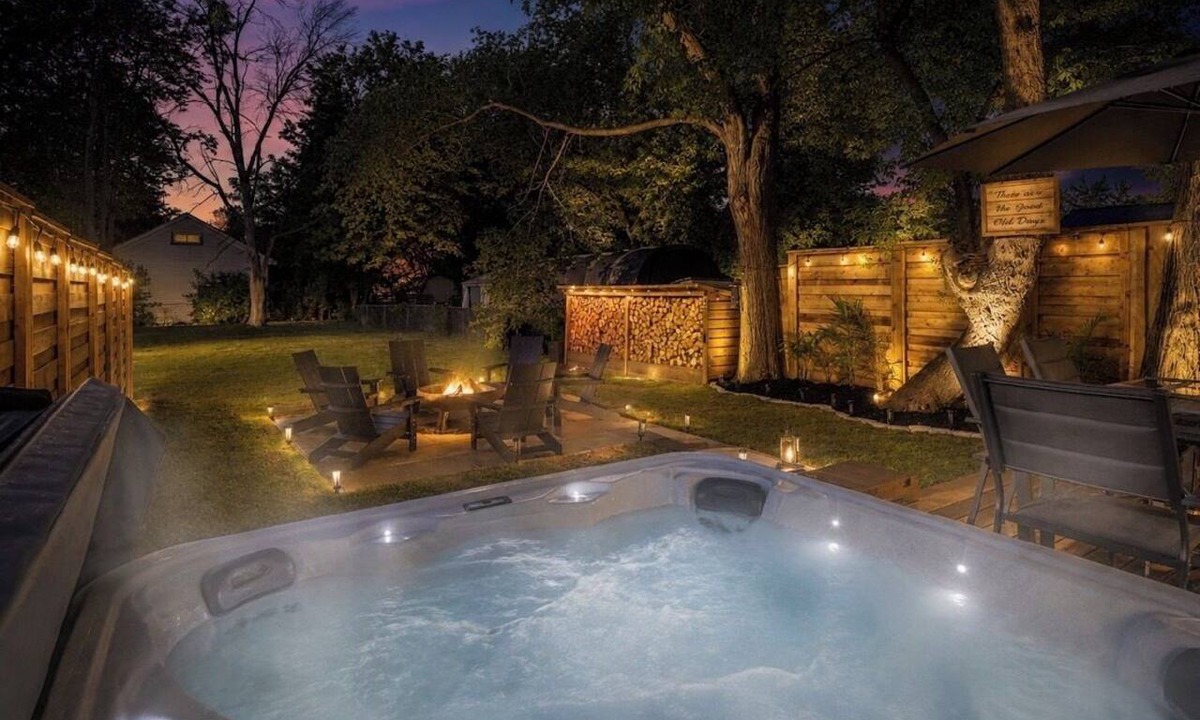 Collingwood House | Cozy Collingwood Home With Private Backyard Oasis - Hot Tub, Fire Pit, BBQ +More