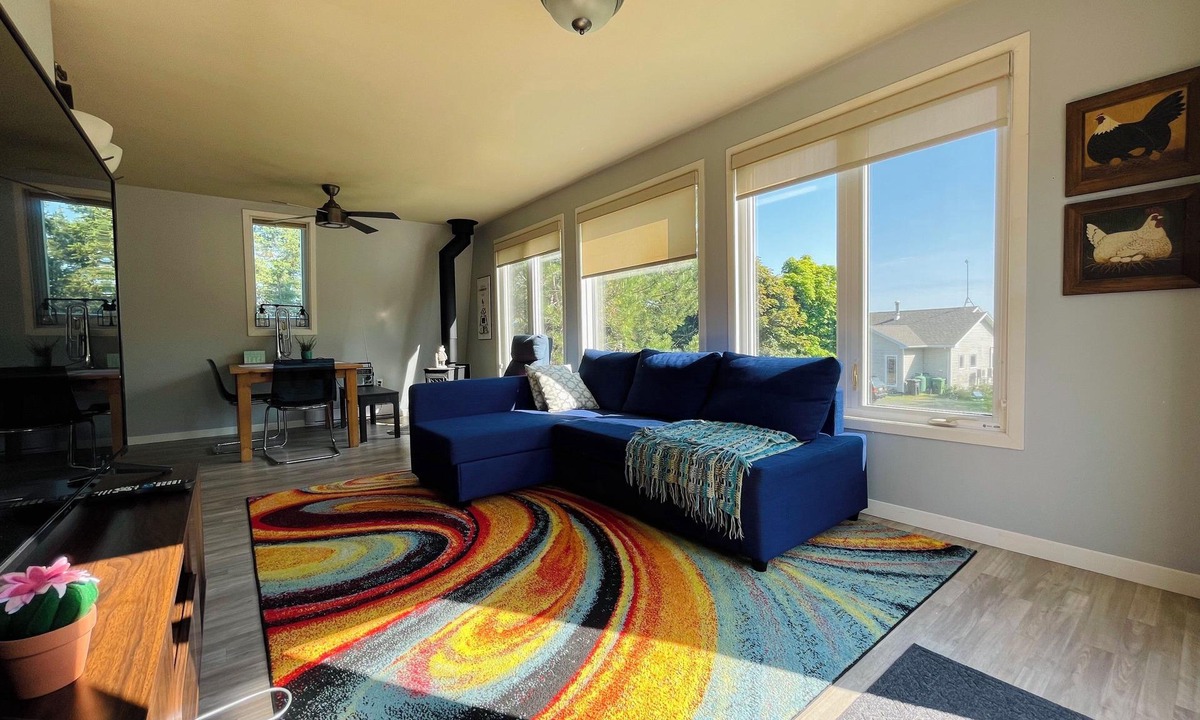 Flat River Apartment | Cozy loft apartment at ocean and river with water access. Pet friendly!