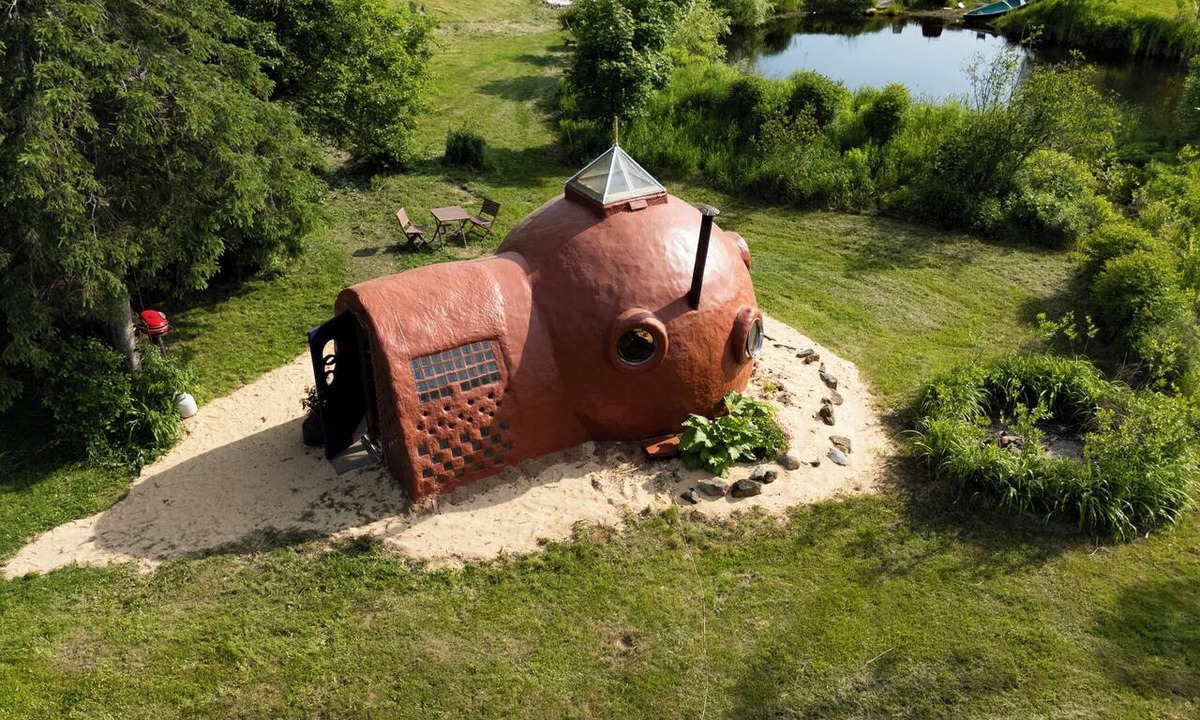 East Hants Resort | Earth & Aircrete Dome Home Next to the Forest