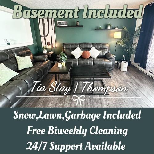 Thompson House | Fully Furnished, 5 Bedrooms, 2 Kitchens, Free Parking, Corporate Housing