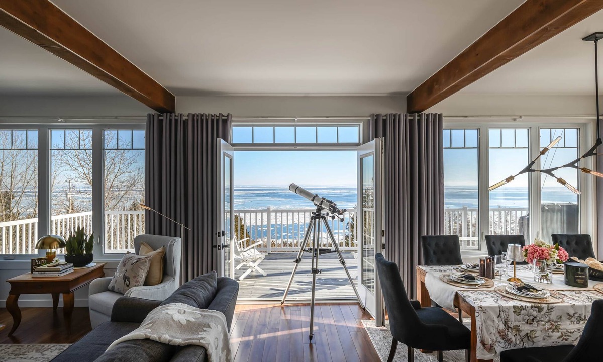 Cap-a-l'Aigle House | Hôtel à la maison - La Marina, vue sur le fleuve