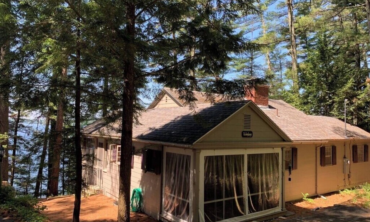 Melvin Village Cabin | Hidden Gem on Melvin Bay | Cozy Cabin Beneath the Trees
