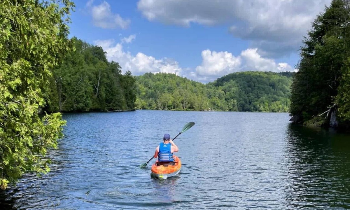 Amherst Ski Chalet | Kartalla Aframe chalet lake access near Tremblant