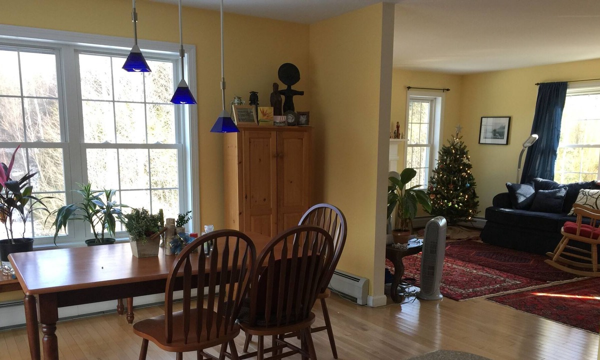 Temple House | Large, Sunny House with Babbling Brook in Country Setting ; Close to Skiing