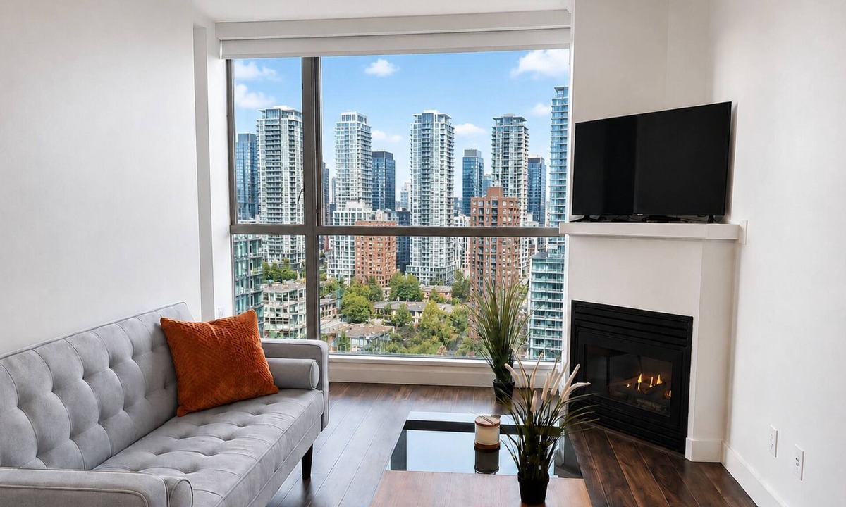 Downtown Vancouver Apartment | Luxury Condo Downtown Vancouver Near BC Place (Major international sporting event Stadium)