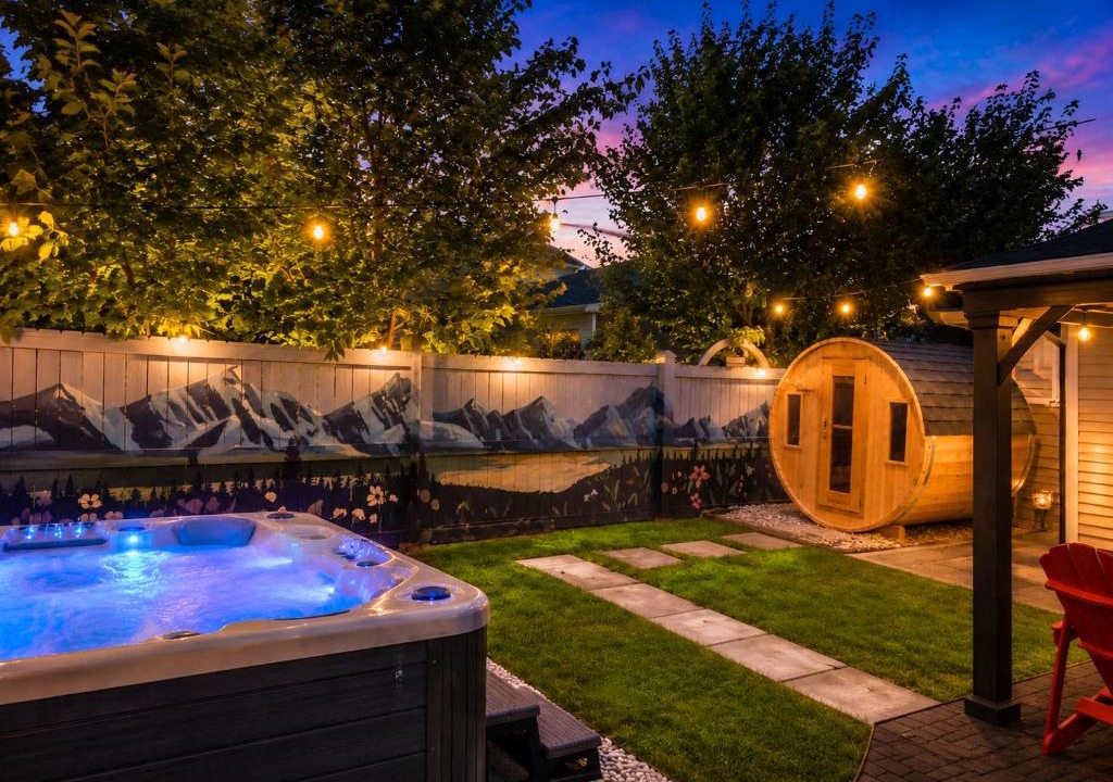 Griesbach Apartment | Nordic Spa Escape - Hot Tub - Fire Table - BBQ - Barrel Sauna