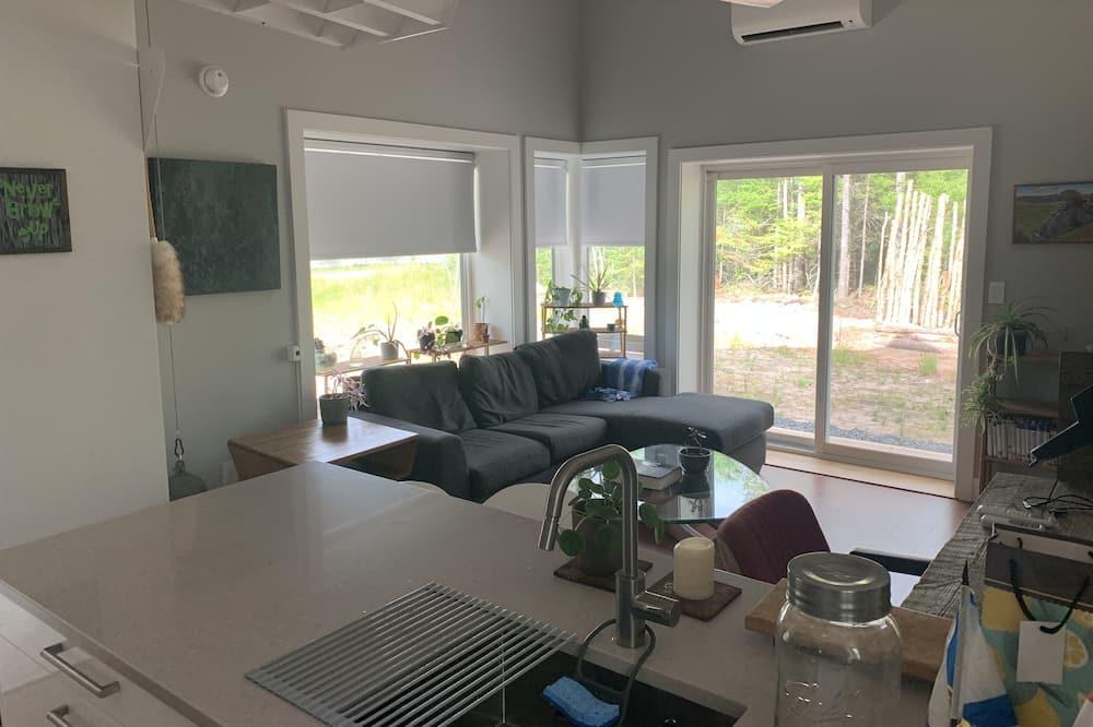 Truro House | Nova Scotia Nature nest - Net-Zero + Passive House Small Home for 2 - Tour NS