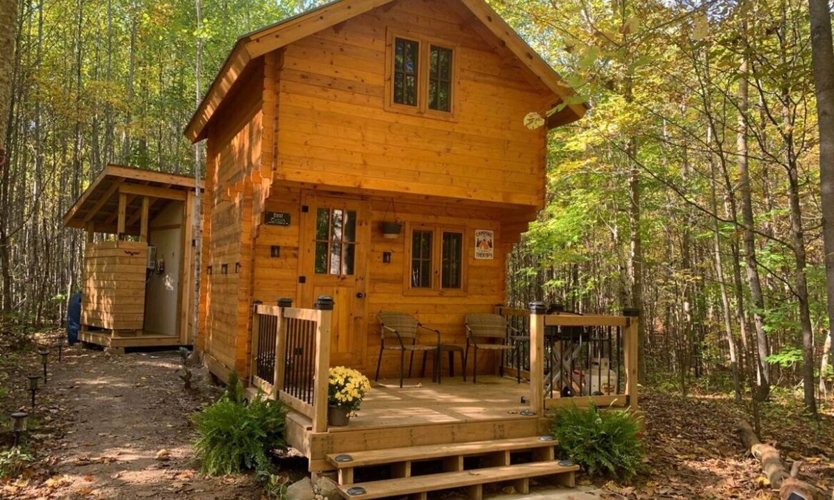 Killaloe Cabin | ↟ Private Nature Spa Retreat | Luxury Vista Cabin