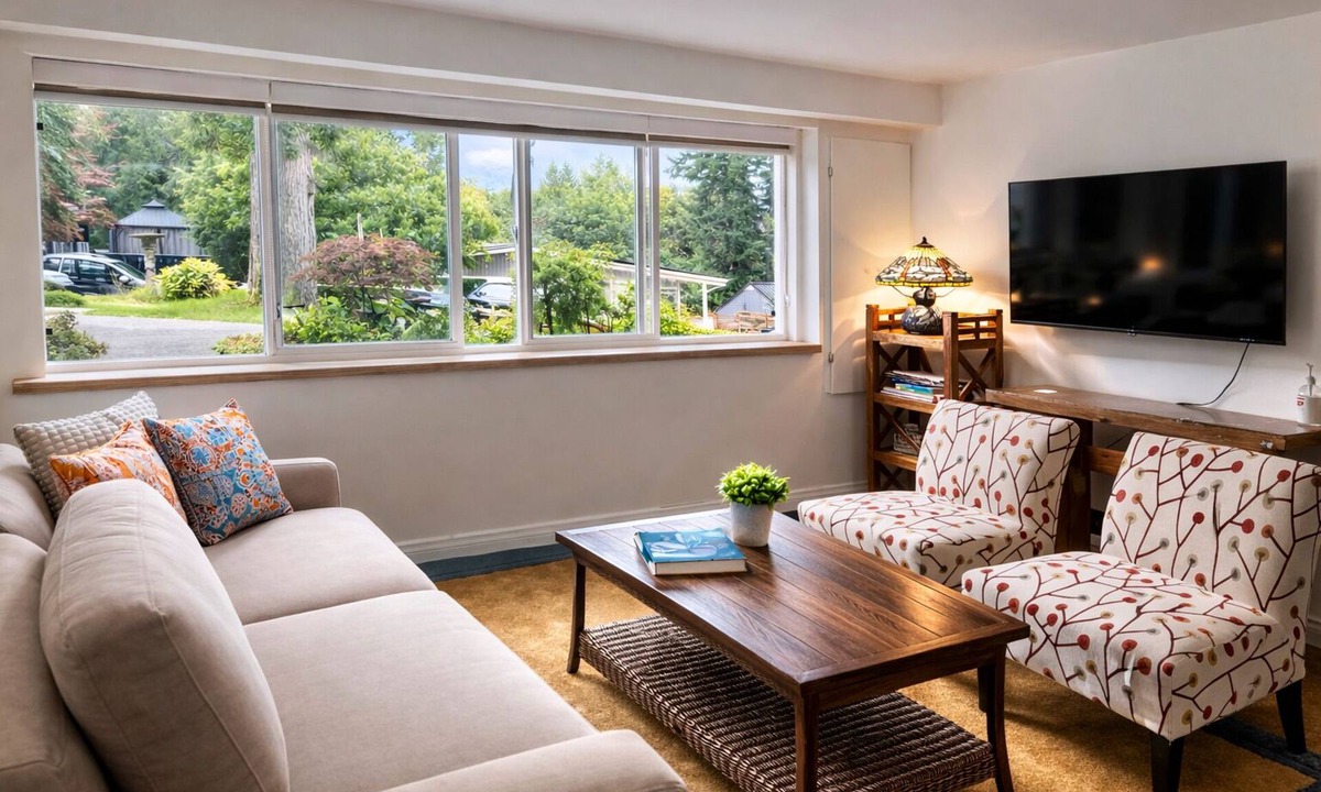 Coquitlam House | Quiet & Cozy Garden Retreat with Free Parking
