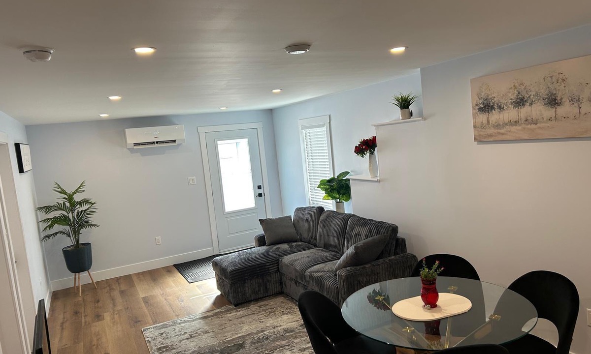Fredericton Apartment | Richie’s Place Modern 2BR, Parking & Private Entry