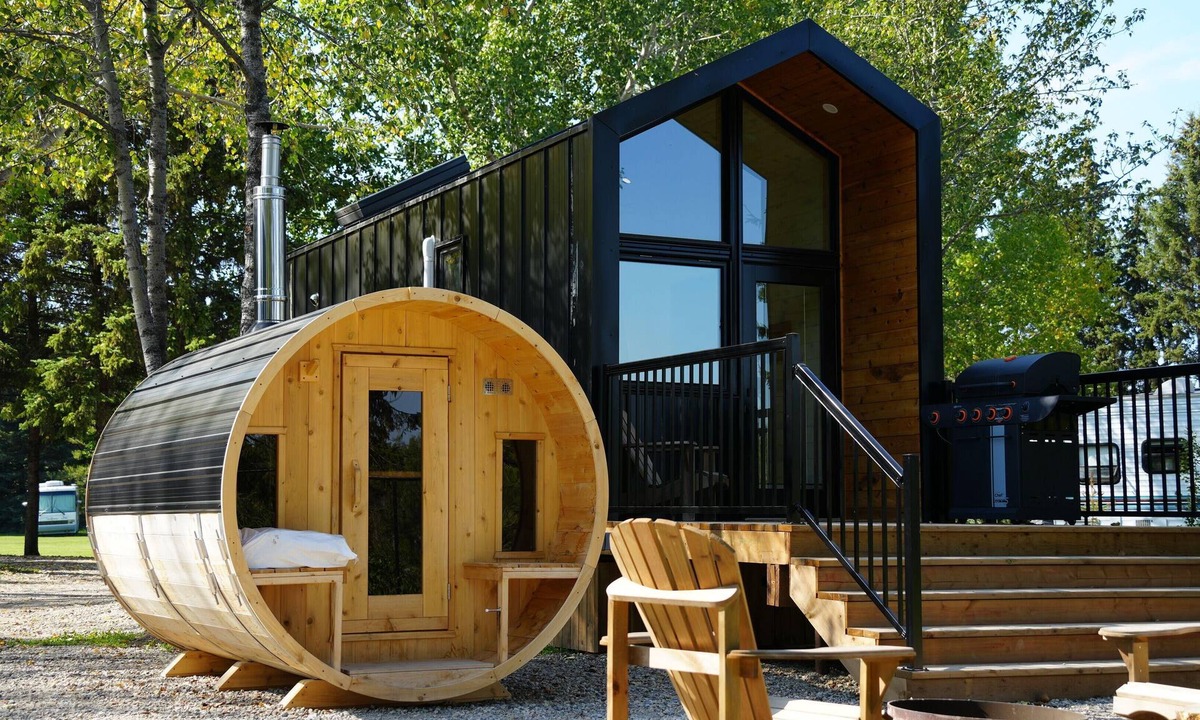 Rocky Mountain House Cabin | RIVER NORTH - Hard Top Wilderness Retreat With Sauna