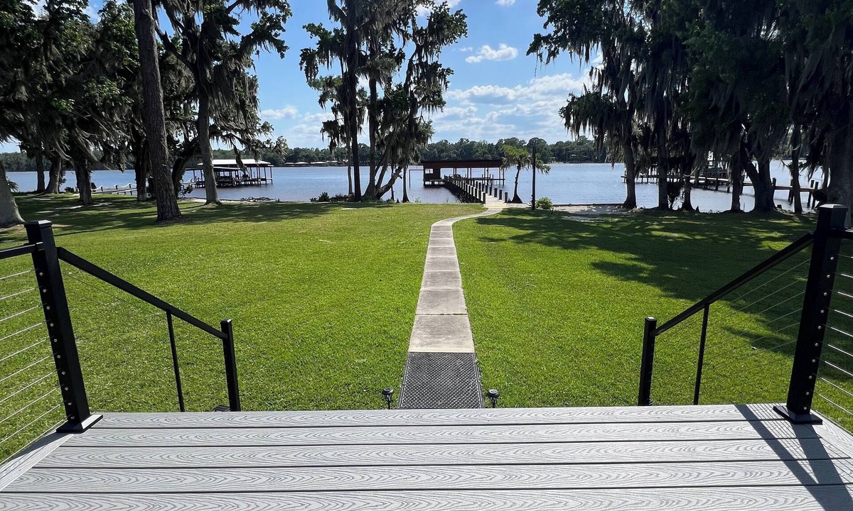 Georgetown House | Riverfront Home with Private Dock! Quick Boat Ride to the Springs!