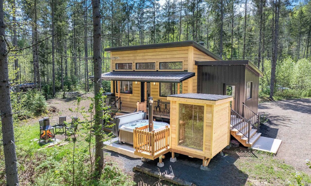 Mauricie Ski Chalet | Spa & Sauna - Le Ptit Cool Des Bois