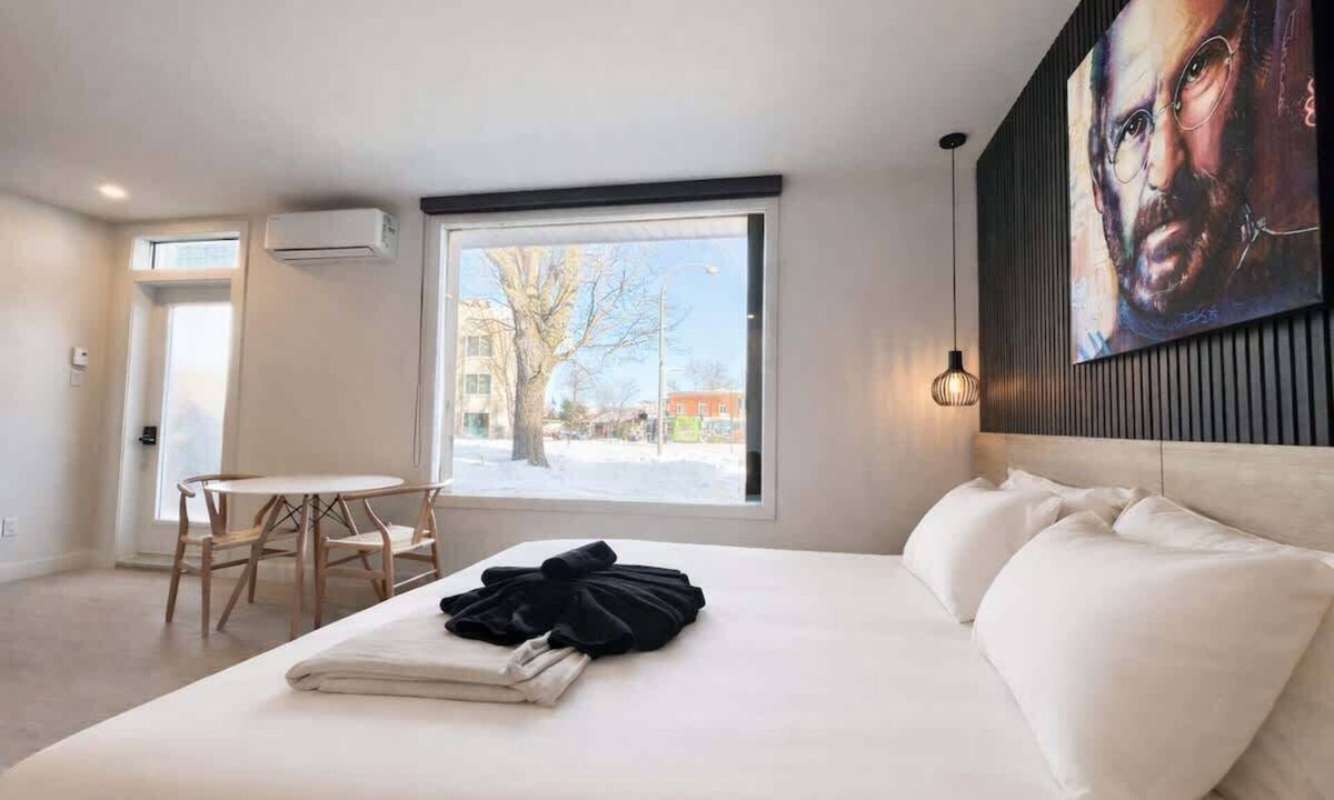 Maizerets Apartment | Studio #7 - Steve Jobs | A/C 5 min downtown