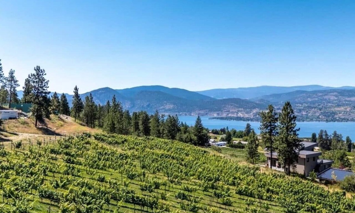 Okanagan-Similkameen House | "The Vino Vista" | 10 Acre Winery | Lakeview