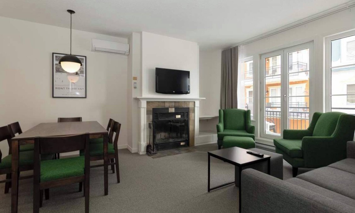 Mont-Tremblant Pedestrian Village Apartment | Village Condo with Balcony & Views - Walk Everywhere