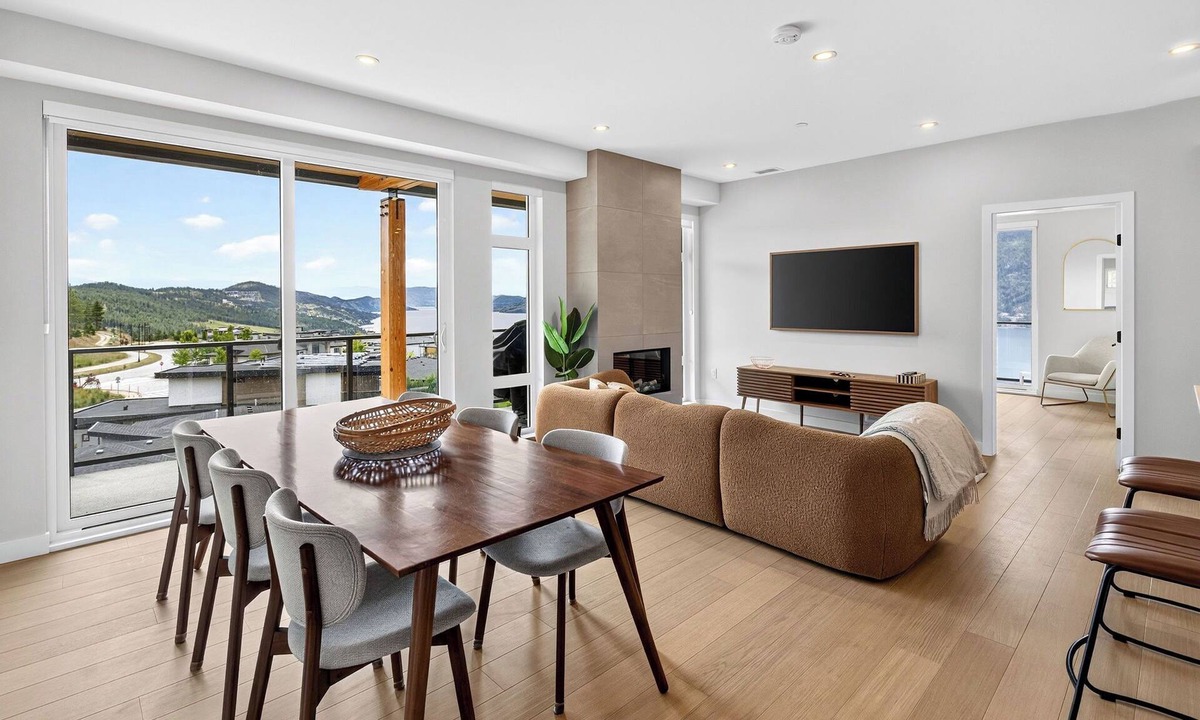 Central Okanagan Condo | Welcome to Zara at Lakestone! A premier lakeside community for a peaceful escape with pickleball courts, gym, and sauna. Zara Luma is your high-end modern retreat with scenic lake, valley & mountain views—featuring a designer kitchen and workspace.