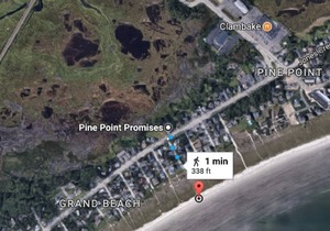 Sunrise Cottage - Pine Point Promises- 2 minute walk to beach. Sleeps 4 in beds