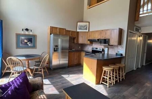 Fernie Apartment | 1 bedroom plus loft bedroom and ski hill view