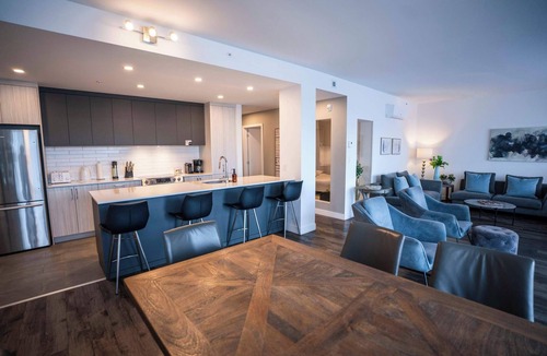 Baie-St-Paul Apartment | 108 | Chic Condo | River View & Comfort with Pool