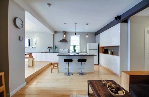 Hochelaga Condo | A comfortable and quiet family apartment (3 bedrooms) with a terrace.