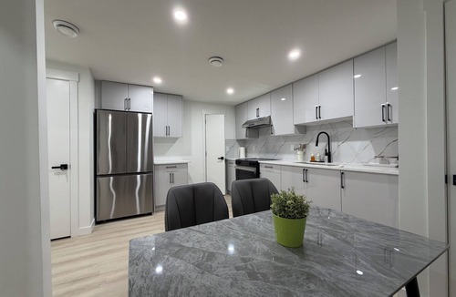 Southwest Edmonton House | A newly built cozy basement suite with one bedroom and 1 full washroo.
