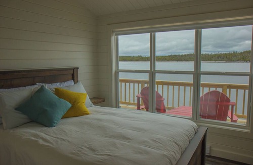 Port Saunders Cottage | A Wave From It All Ocean Front