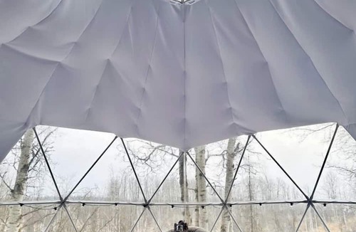 Central Alberta Cabin | Aer XL Dome - Luxury Off Grid Escape, Near Oldman Lake
