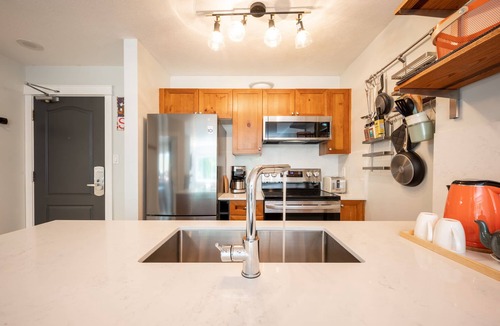 Village North Apartment | *Alta Suite* Village 1 BR with Hot Tub & Parking | Deer Lodge