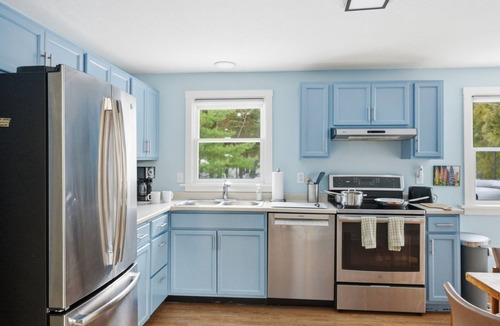 Otter Creek House | Blueberry Basecamp: 98ft to Acadia! Hike from Home, AC, Deck, Near Bar Harbor