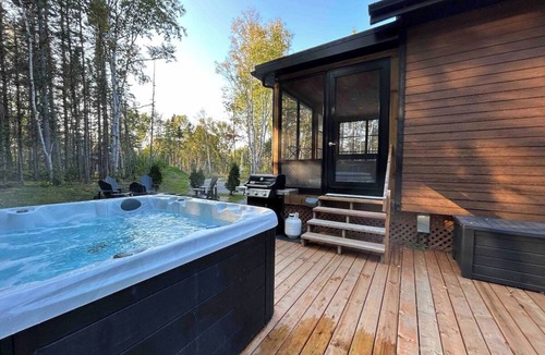 Baie-St-Paul Ski Chalet | Boréa 10: Hot Tub, Trails & St. Lawrence Views