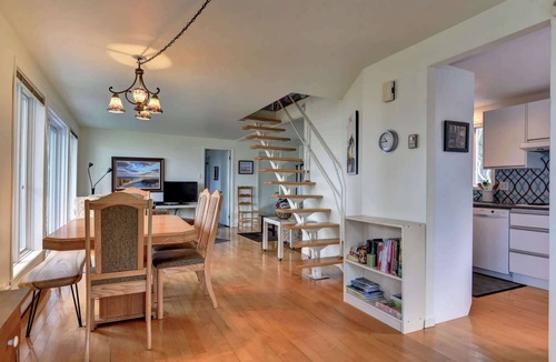 Saint-Nicolas Ski Chalet | Bord de Fleuve & Spa | La Presqu'ile