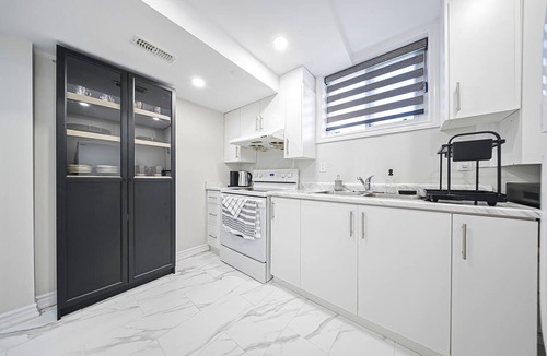 Kitchener Apartment | Bright Basement Suite w Parking near McLennan Park