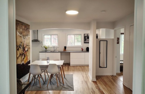 Tetreaultville Condo | Calm, stylish 2-bedroom living just 12 minutes to metro
