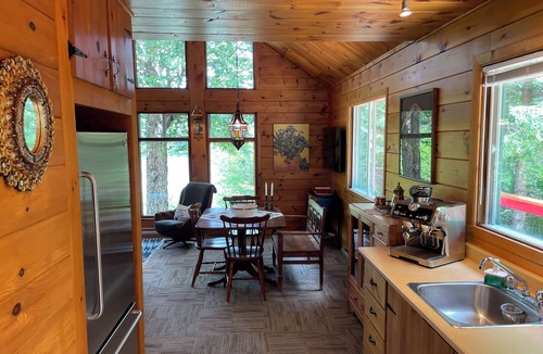 Wentworth-Nord Ski Chalet | Chalet Rouge Pet friendly ski retreat and lake house in the middle of nature