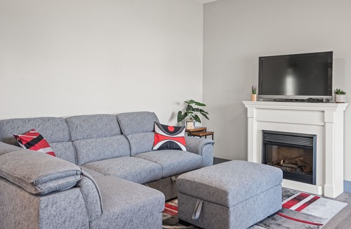 Vernon Apartment | Coach house overlooking cherry and apple orchards.