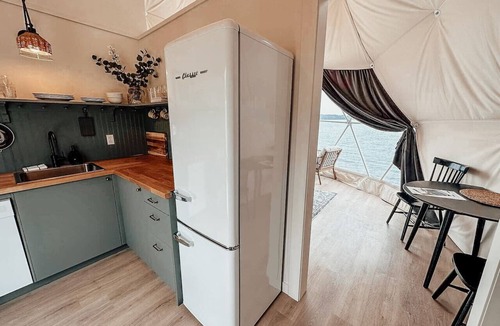 LaHave Apartment | Coastal Dome Escape - Oceanfront, Private Hot Tub, Firepit and Deck