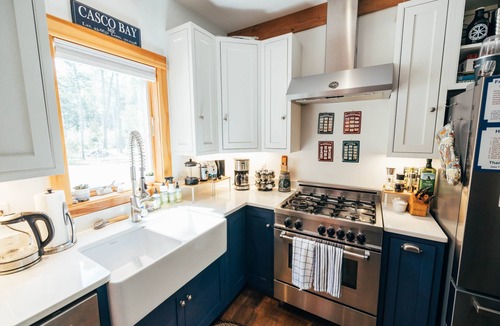 Freeport House | Coastal Waterfront Retreat with Sauna, Kayaks & Fire Pit, Freeport, Near LL Bean