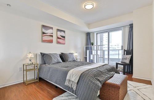 Bay Cloverhill House | Cozy 1BR Condo with Balcony and Parking